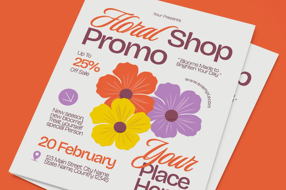 Floral Shop Flyer
