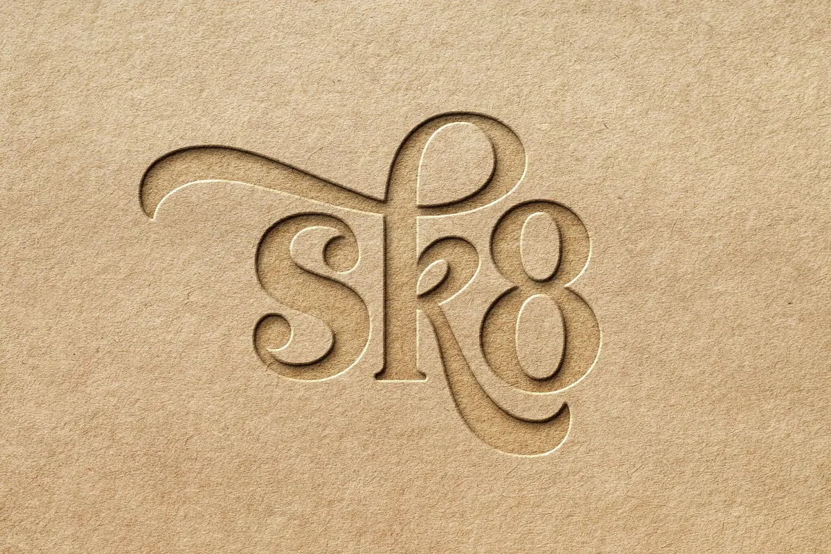 Craft Cut Out Paper Mockup