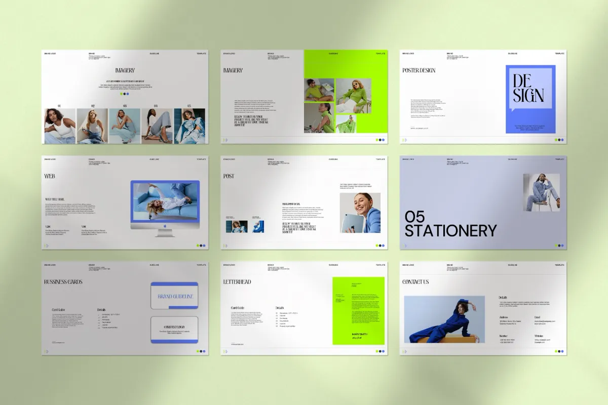 Brand Guideline Presentation Template