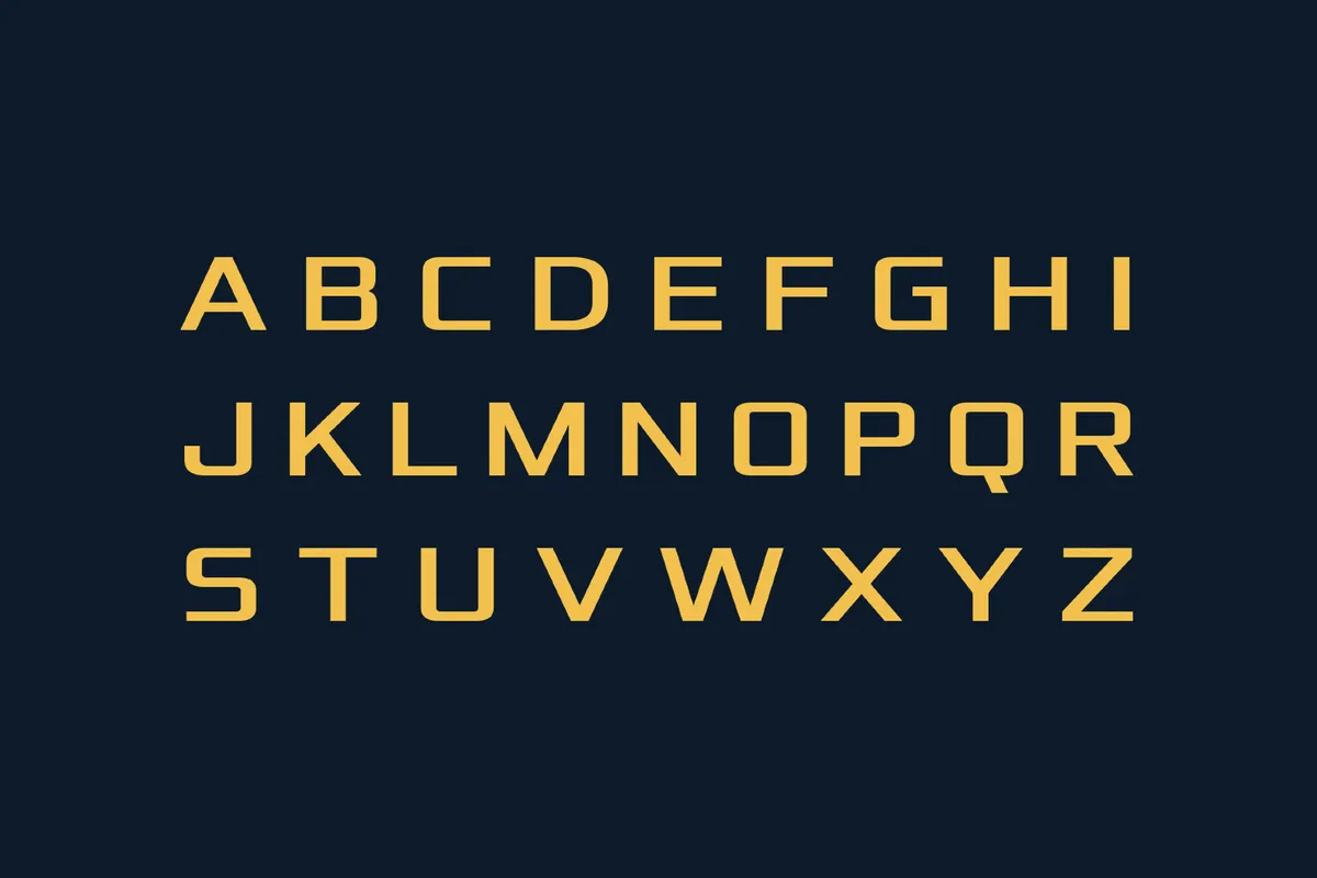 Xolonium - 90s Sci-Fi Font