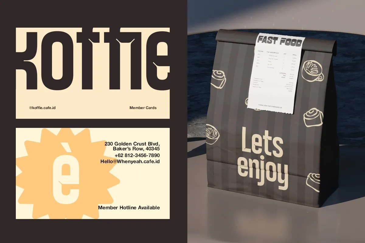 Bagine - Bold Condensed Cafe Font