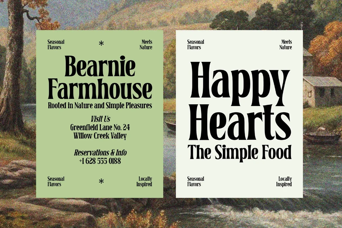 Belgino – Elegant Serif Font