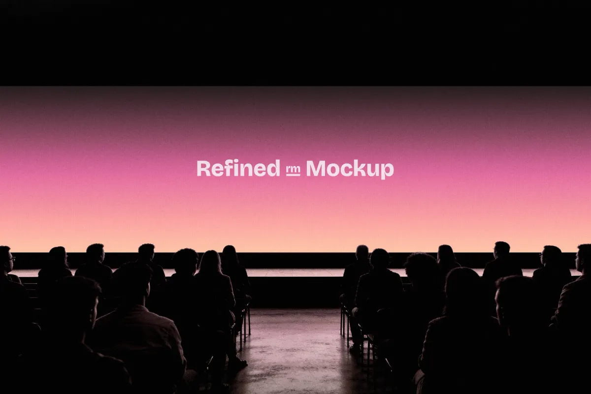 Product Launch Screen Mockup