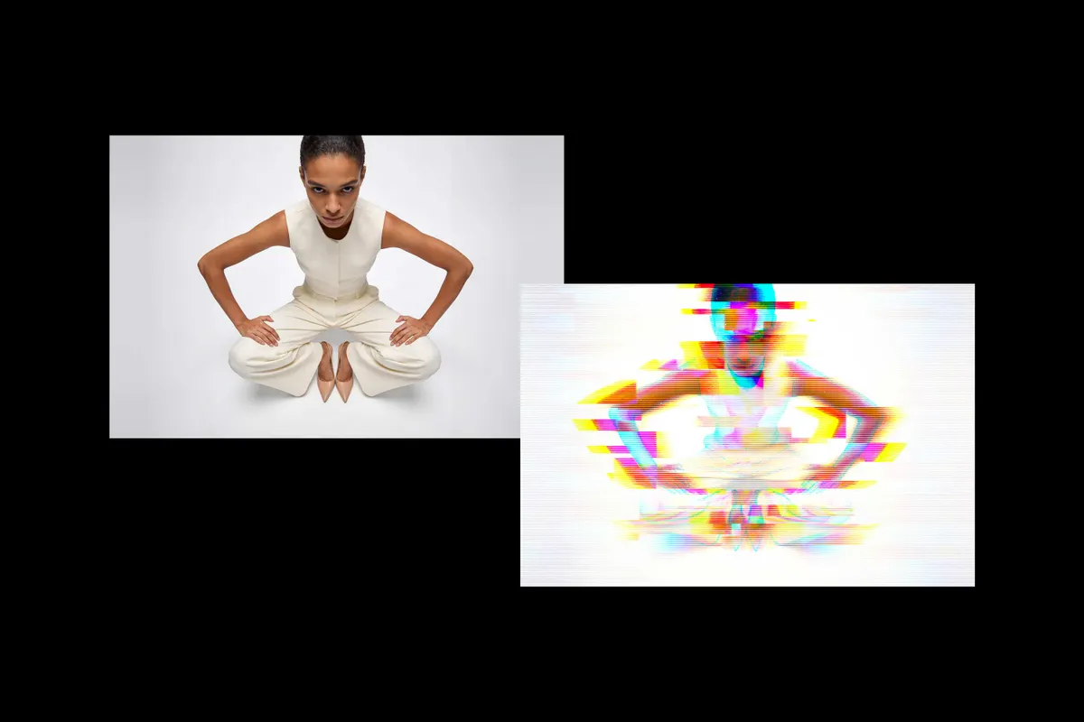 Glitch Break Effect