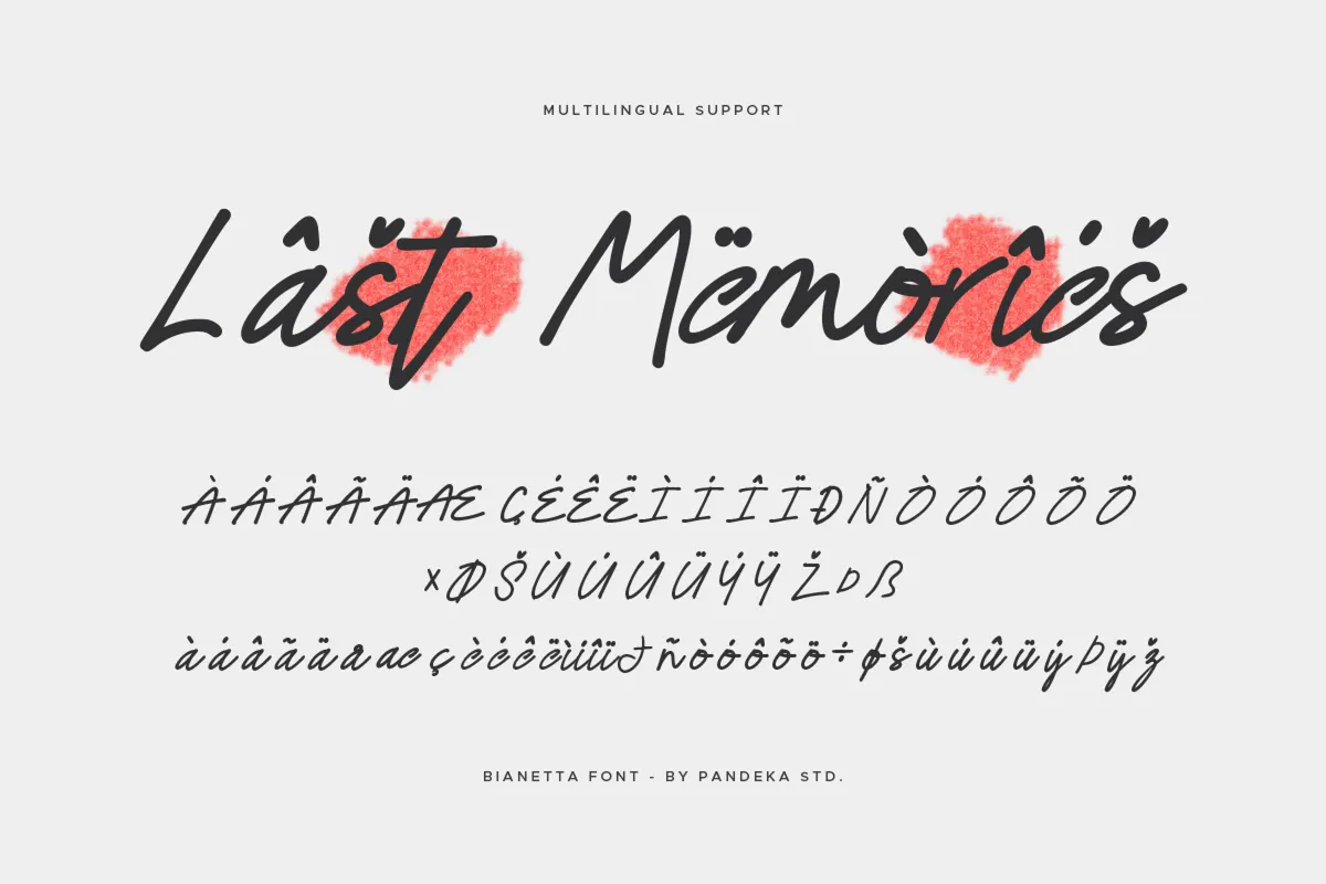 Bianetta - Modern Script Font