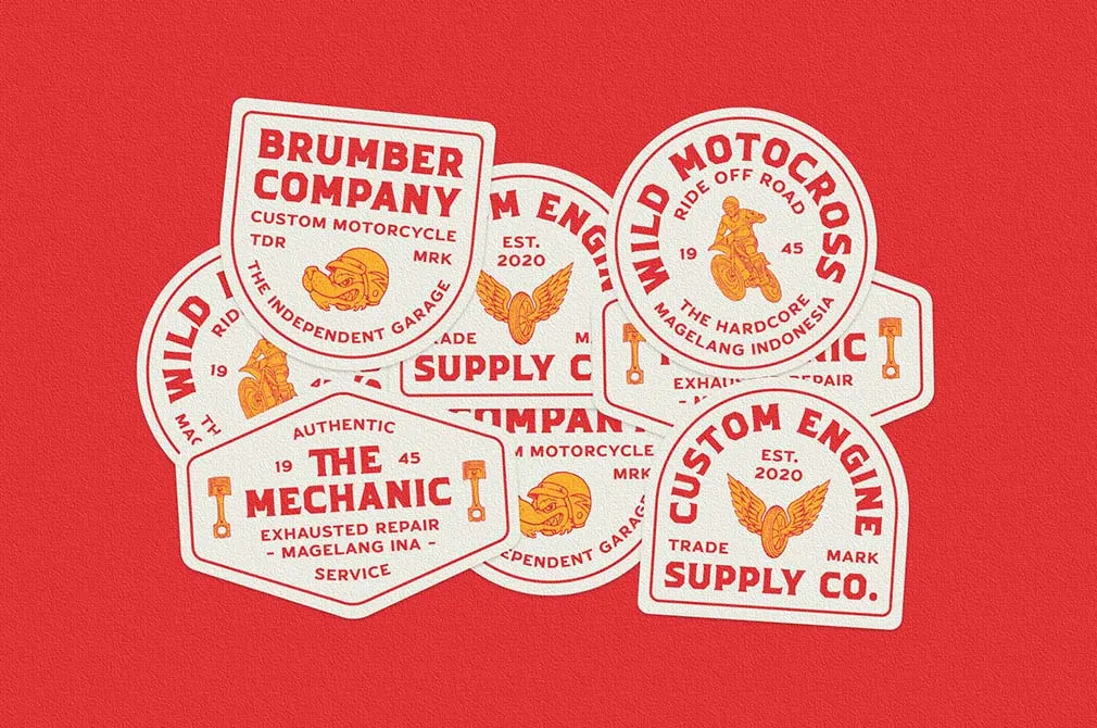 Decades: Badge & Logo Templates