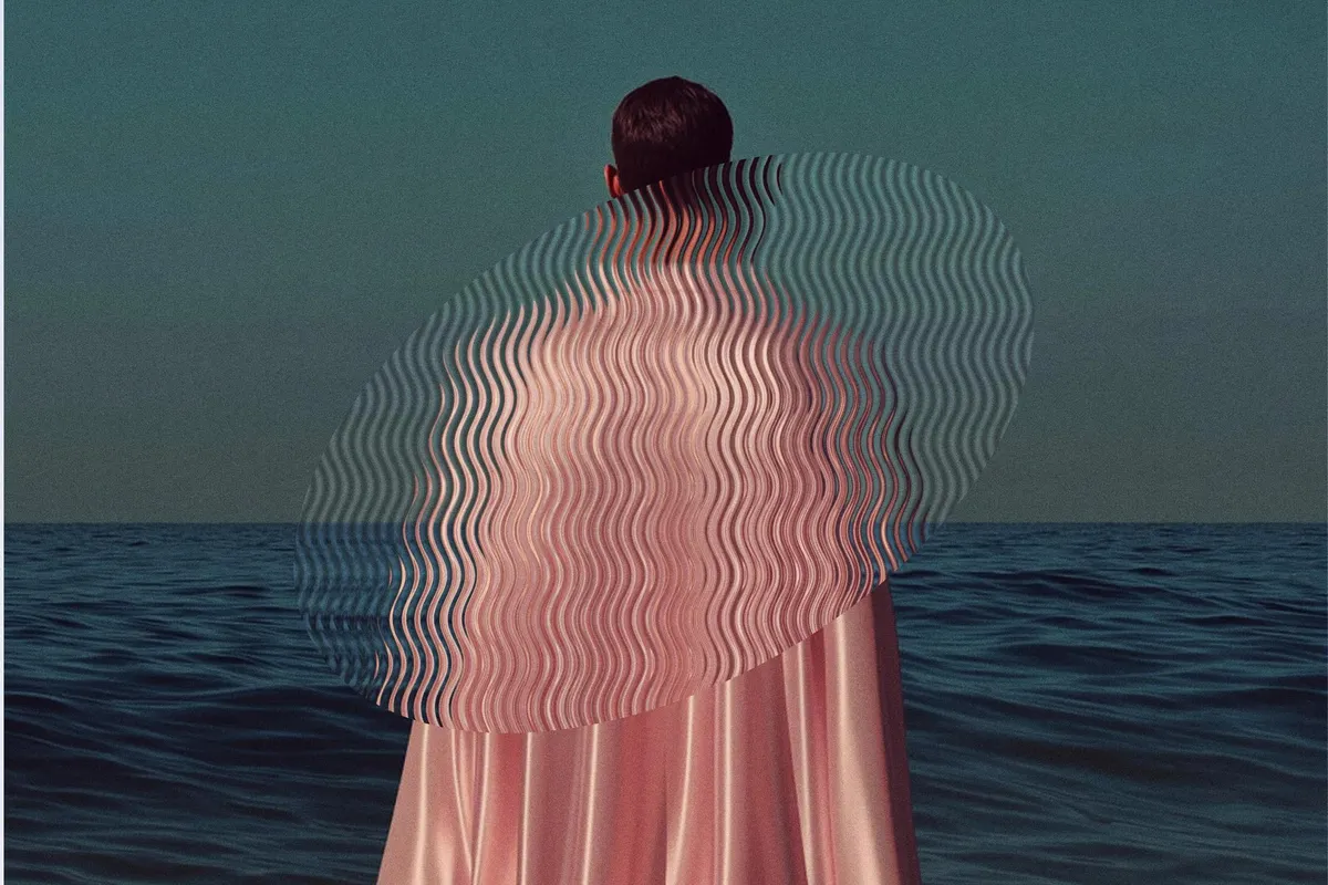 Wavy Glass Photo Effect