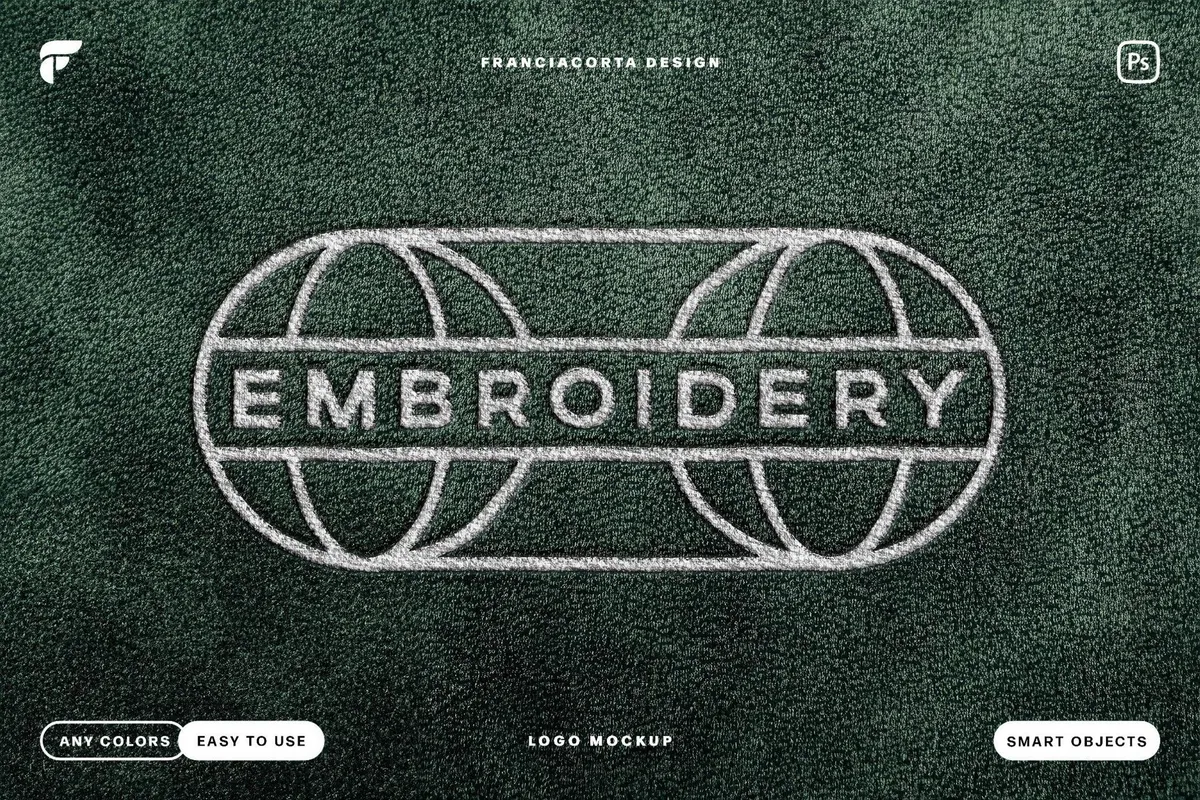 Fabric Embroidery Effect