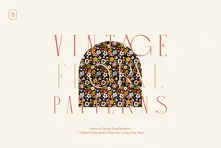 Vintage Flower Patterns