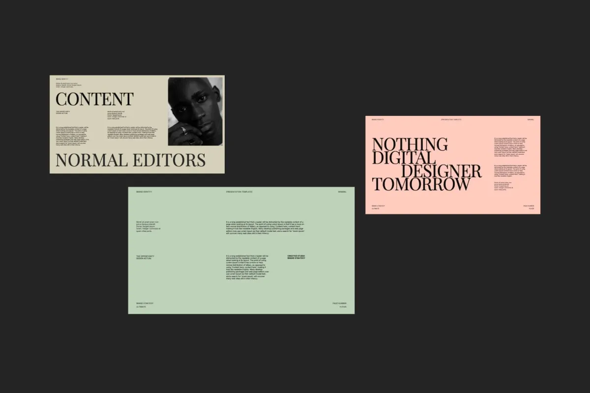 Roberto - Brand Strategy Google Slides Template