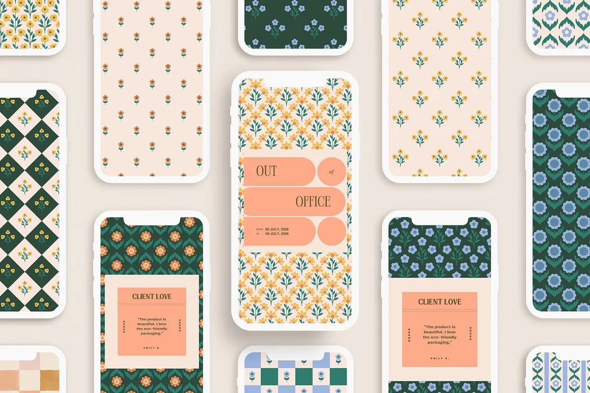 Blossom: Patterns, Shapes & Frames