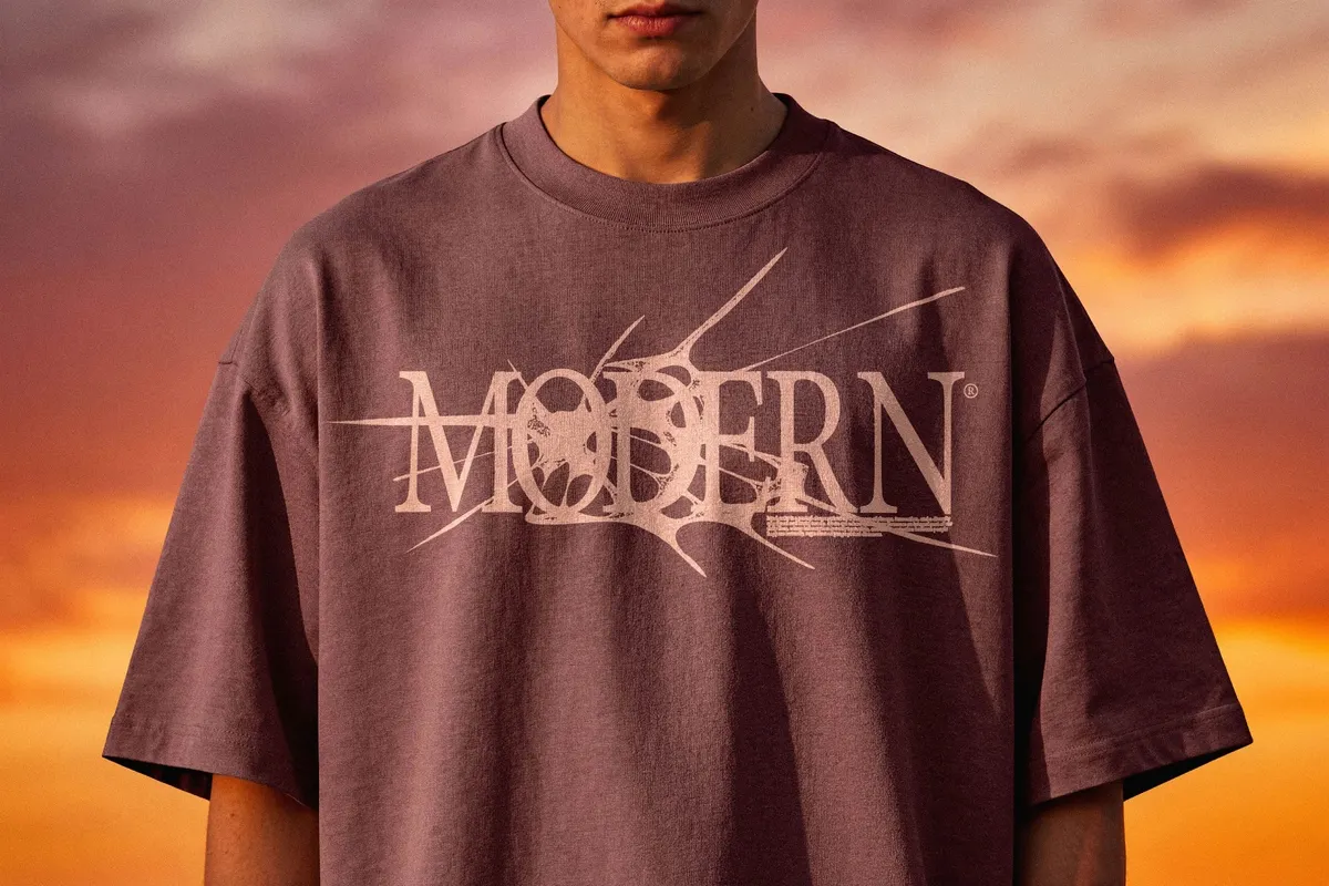 Sunset Sky T-Shirt Mockup