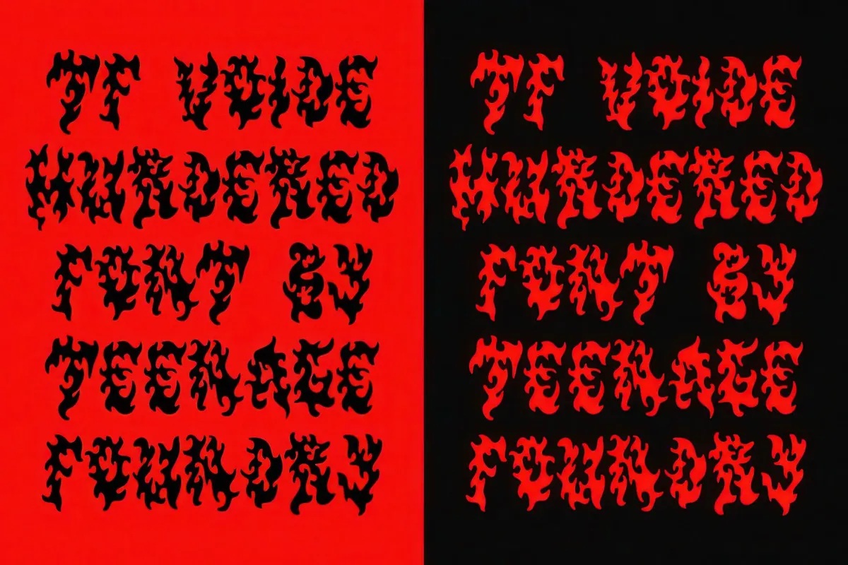 TF Voide Murdered Font