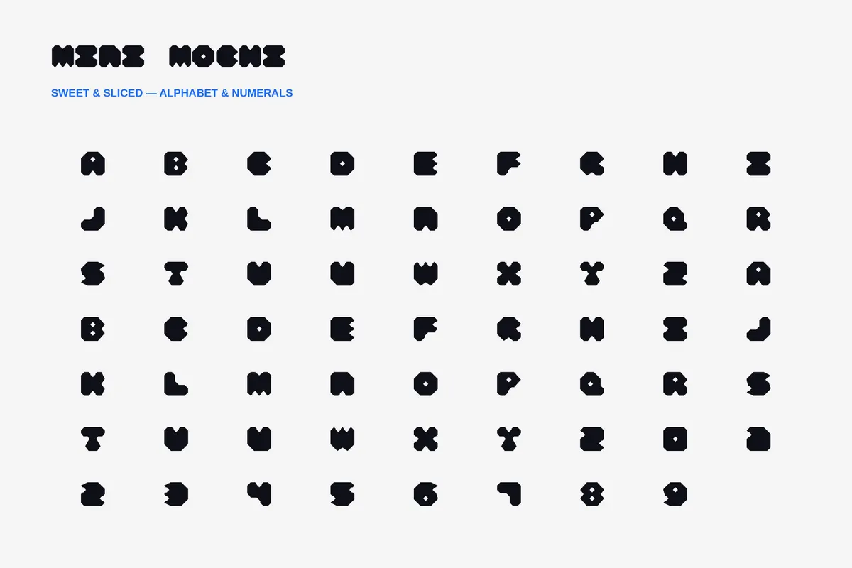 Mini Mochi - Groovy Font Family