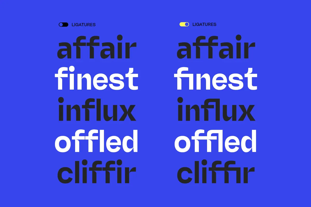 Miguer Sans - High-Contrast Grotesque Font Family