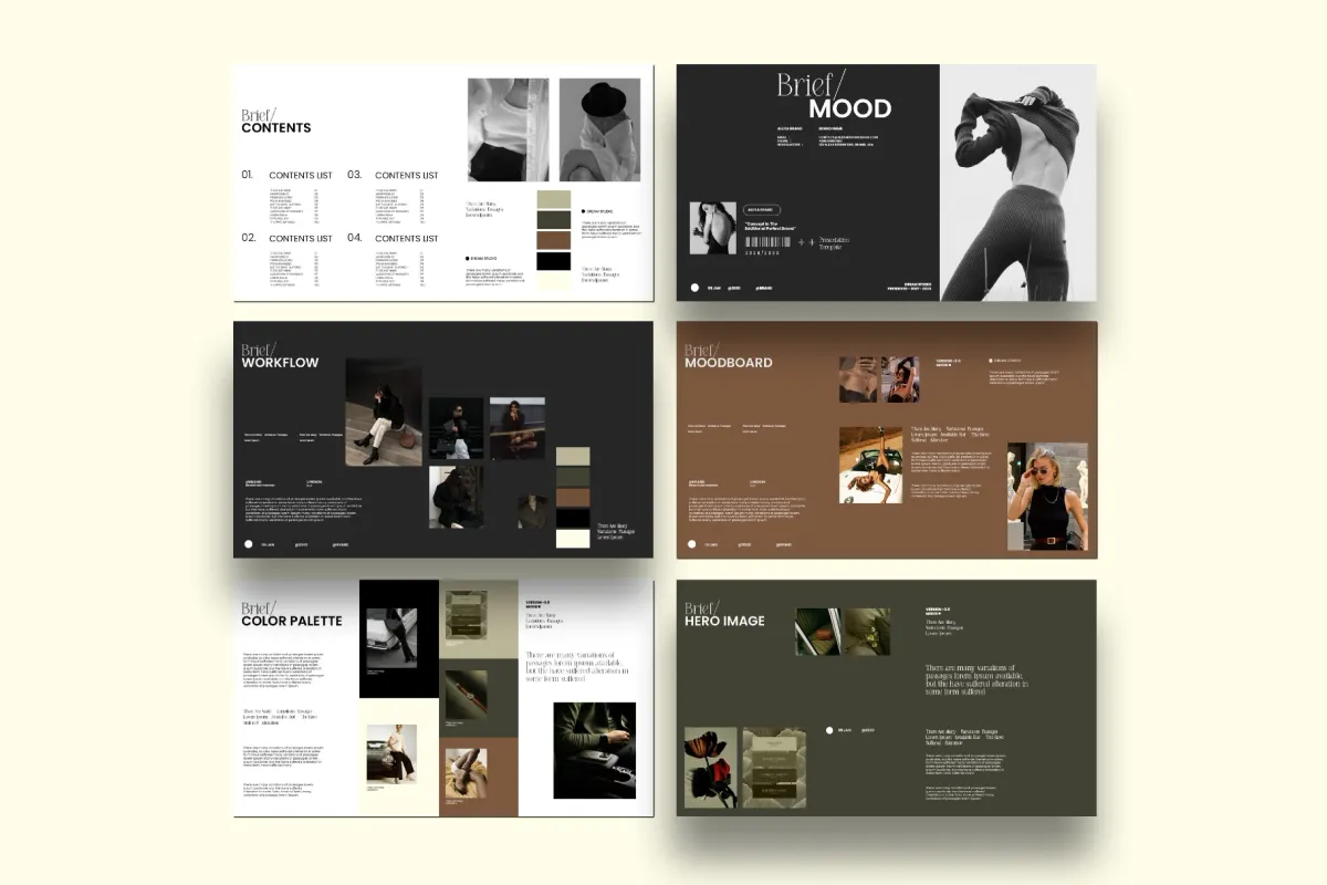 Brief Mood Presentation Template