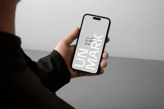 iPhone in Hand Mockup
