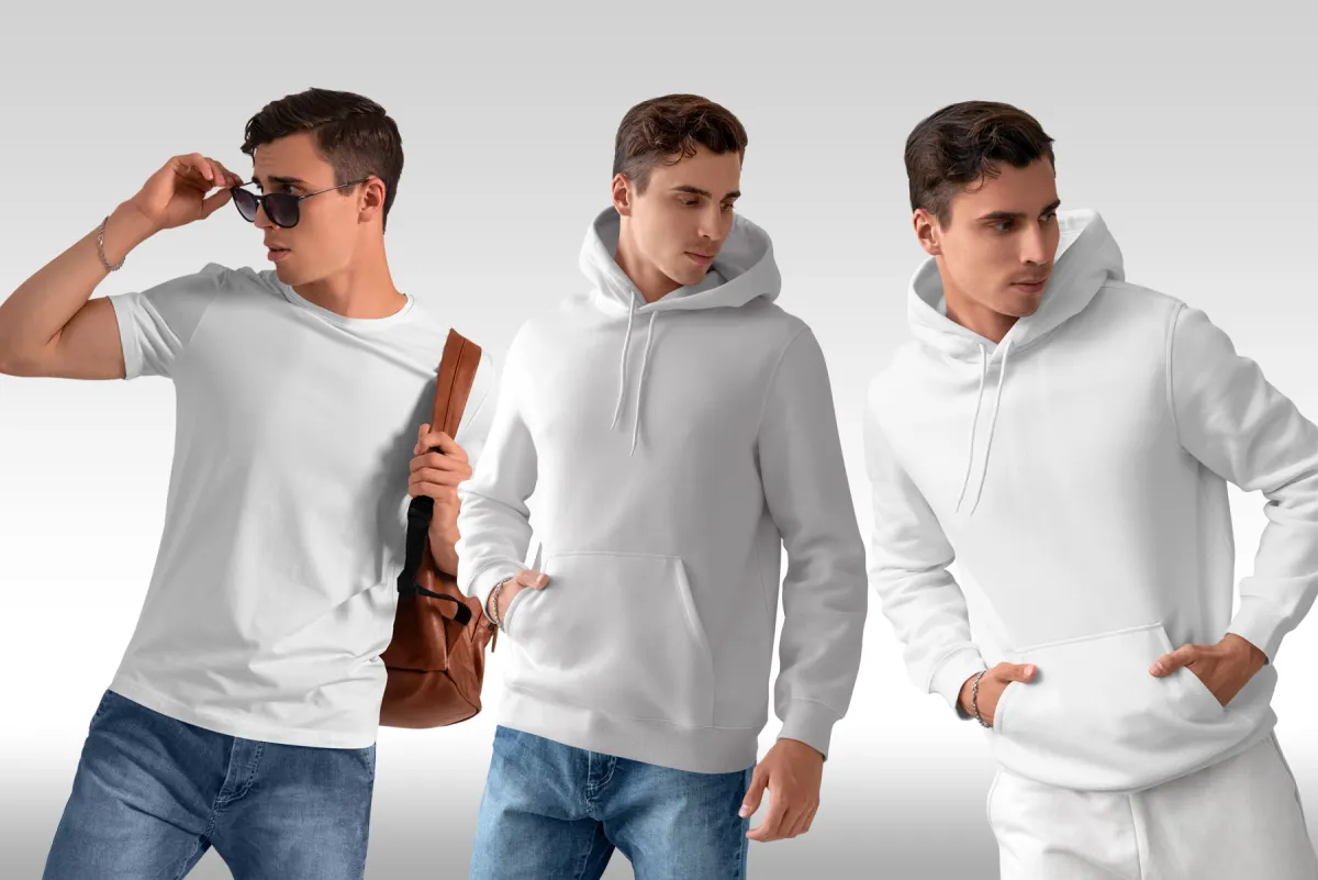 Isolated Apparel Mockups Bundle vol.1