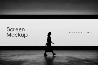 Underground Screen Mockup