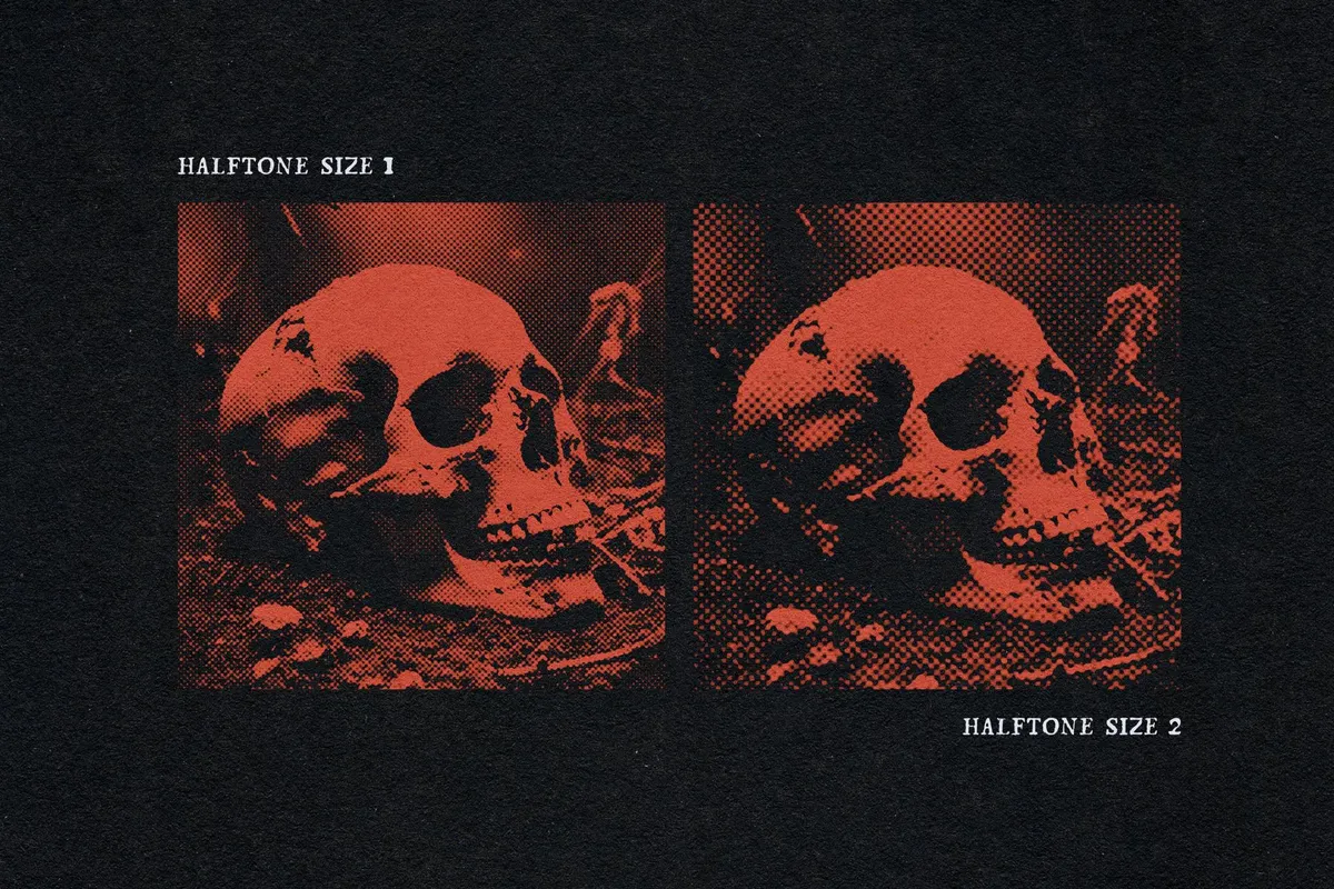 Vintage Halftone Effects