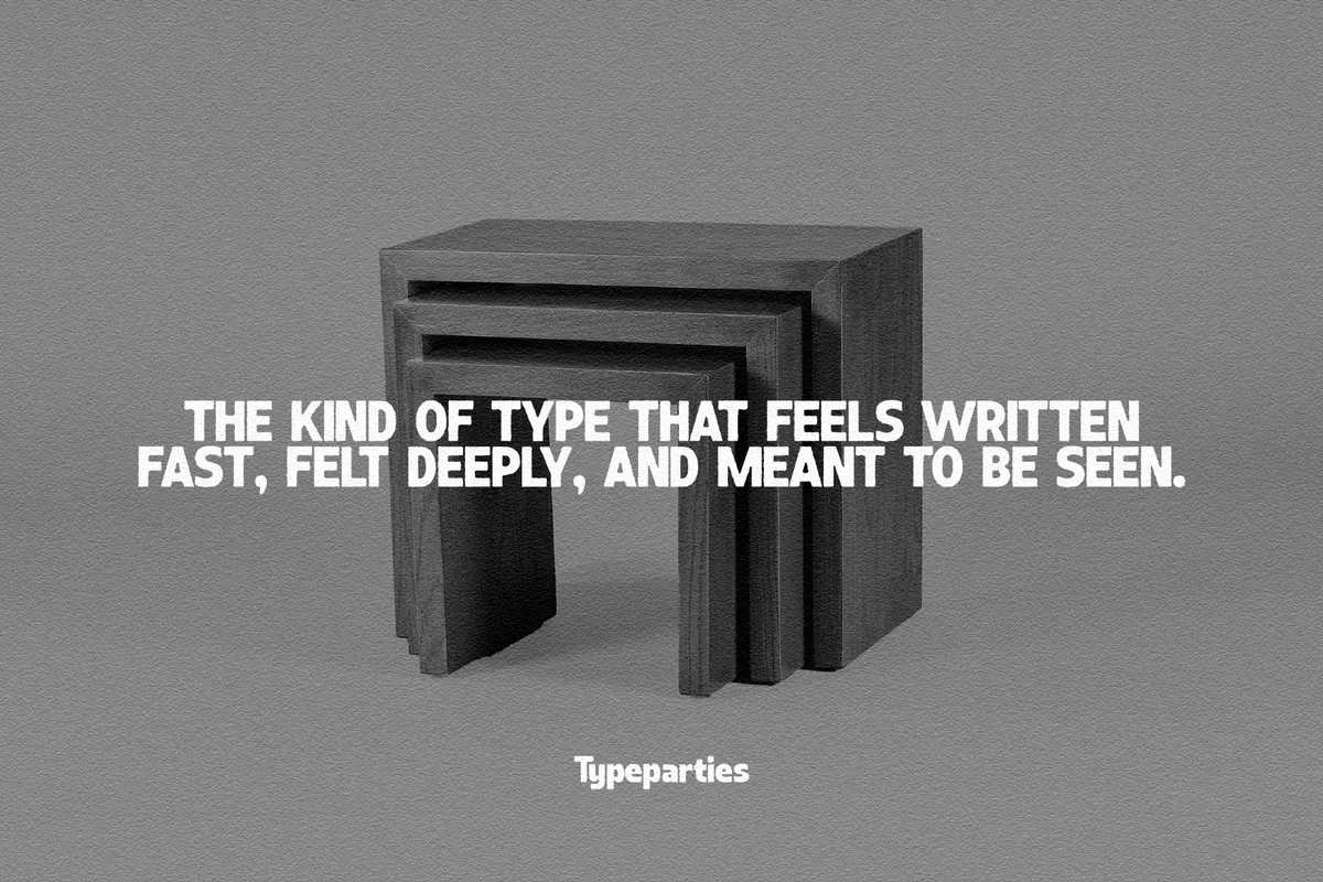 Casualte - Expressive Branding Font