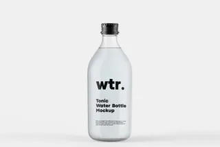 Tonic Bottle Mockup