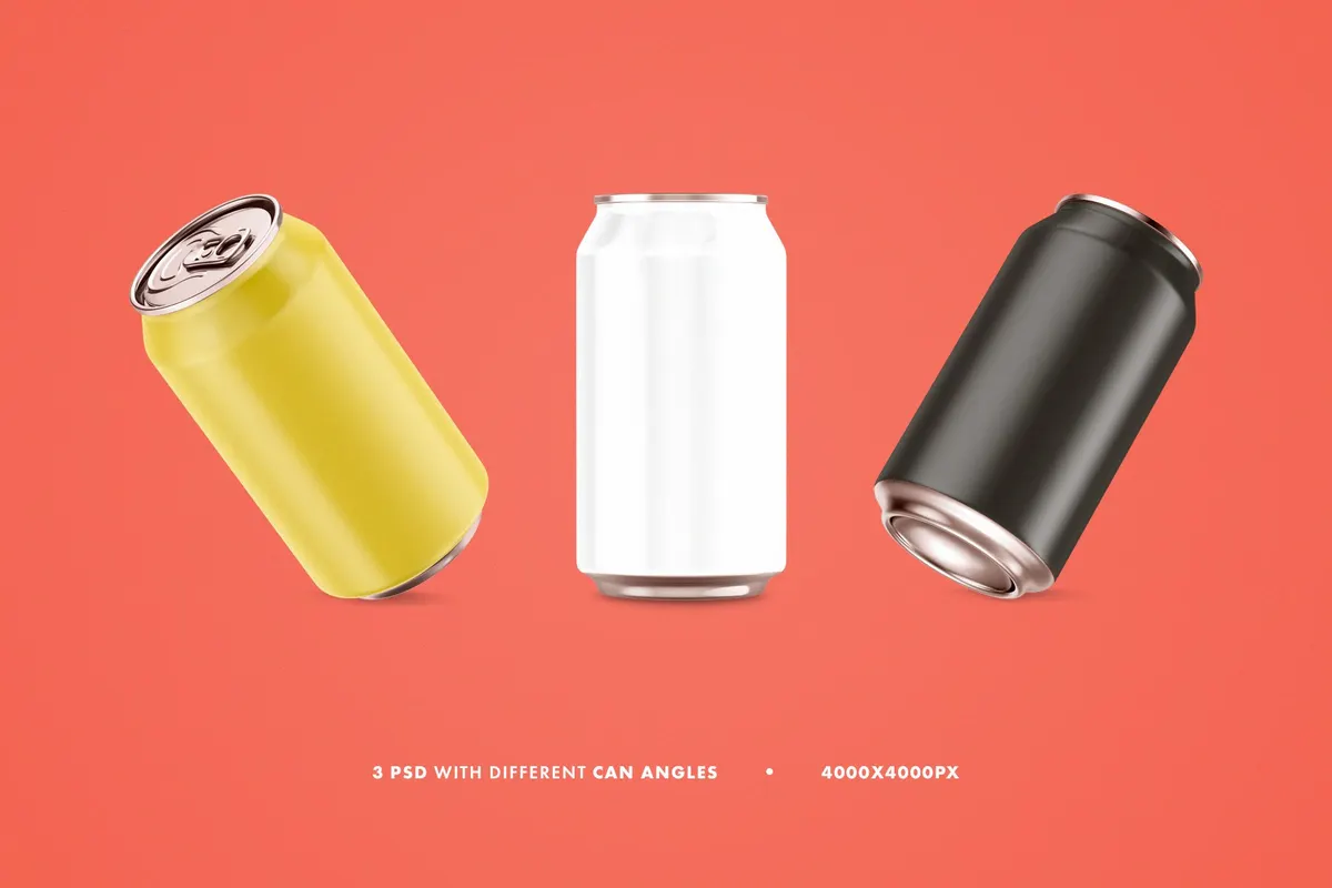 Drink Can Mockups
