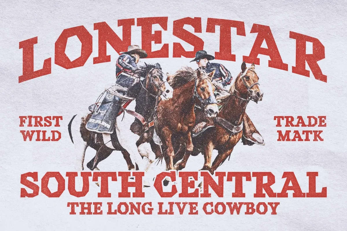 Union Rodeo – Slab Serif Western Style Font