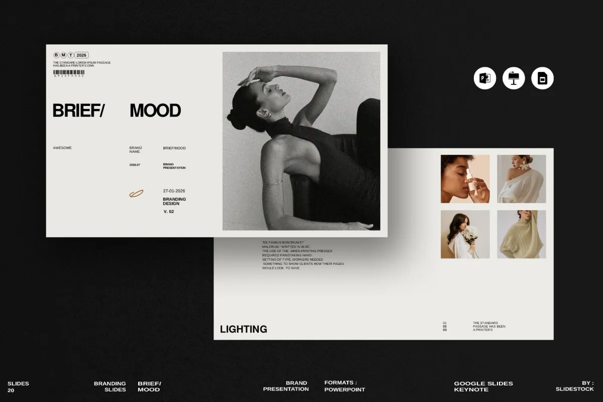 Mood And Brief Template