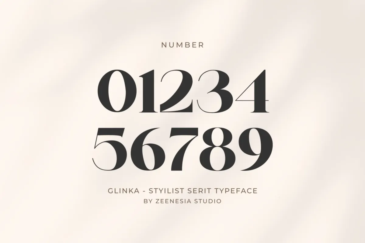 Glinka - Elegant Serif Font