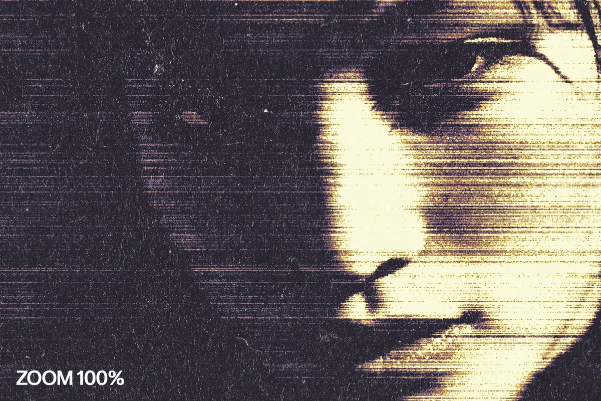 Dusty Scan Photo Effect