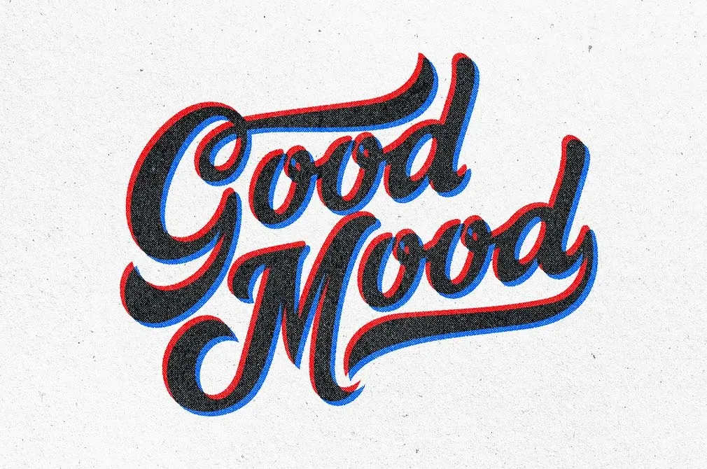 Overprint Grunge Text & Logo Effect