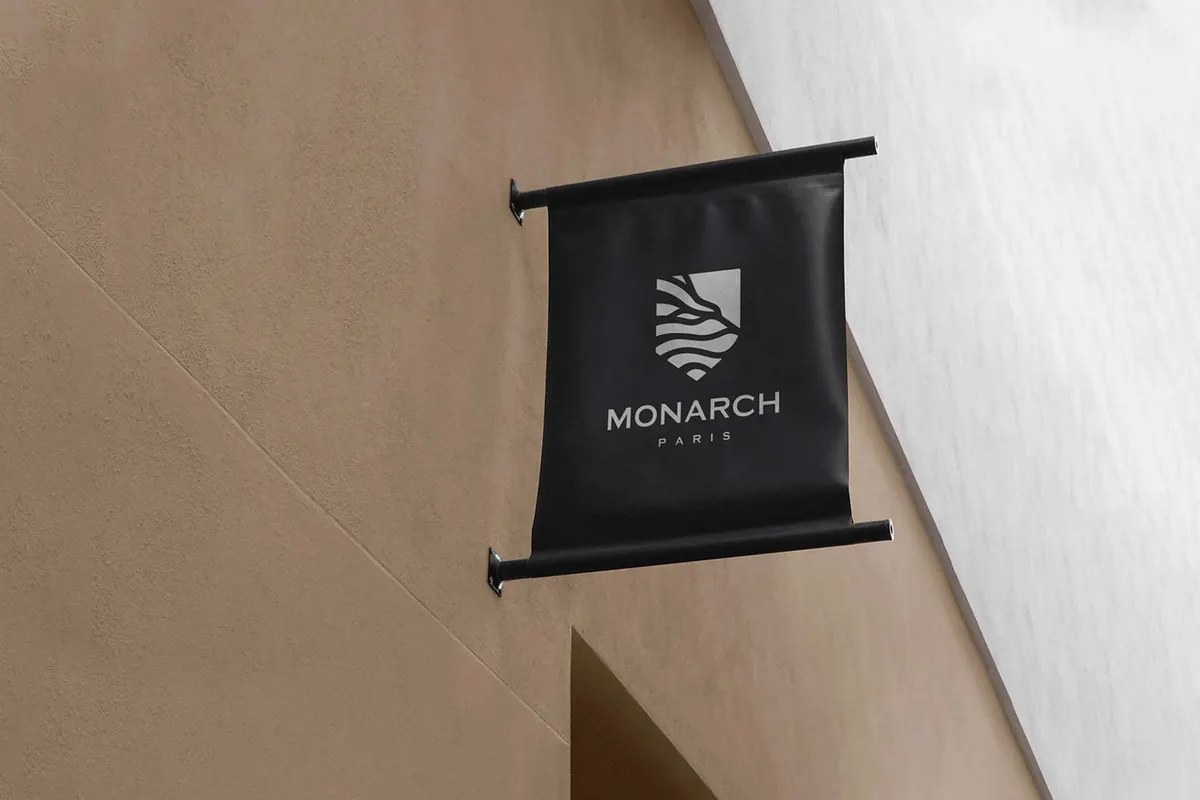 Fabric Sign Mockup