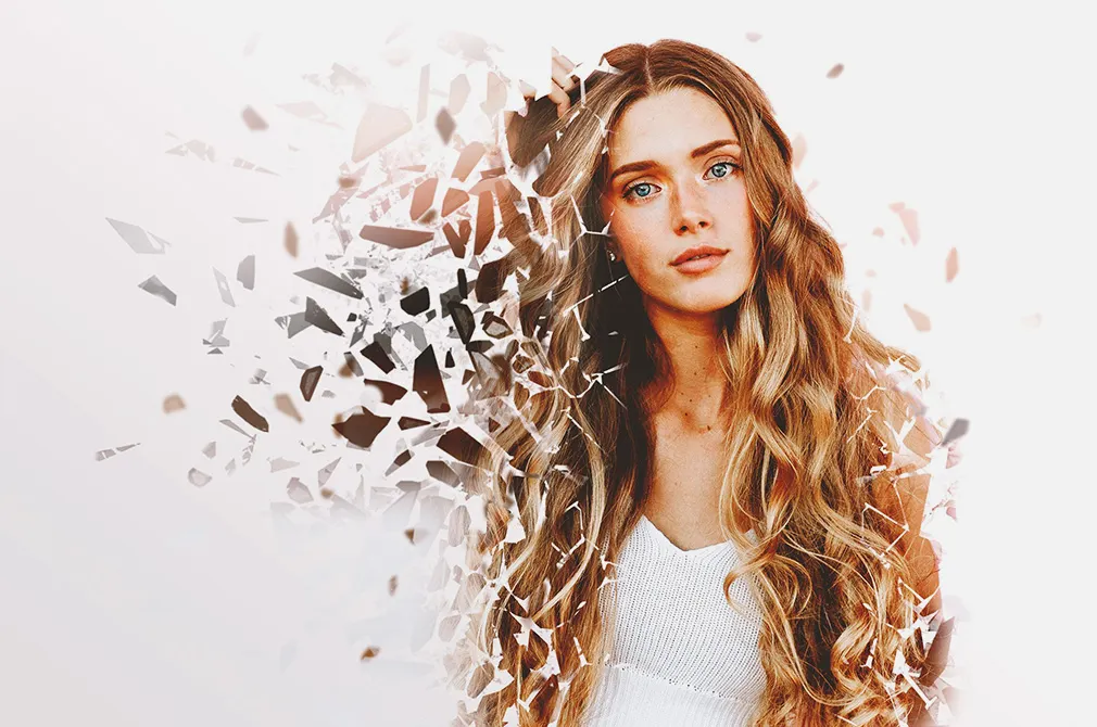 Glass Dispersion Photo Effect