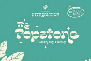 Popstone Display Font