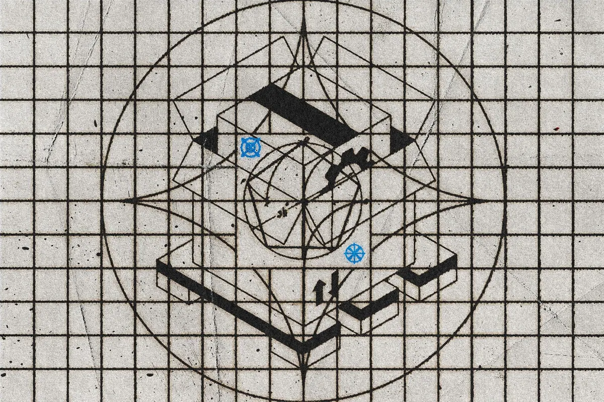Retro Stamp Printer Template