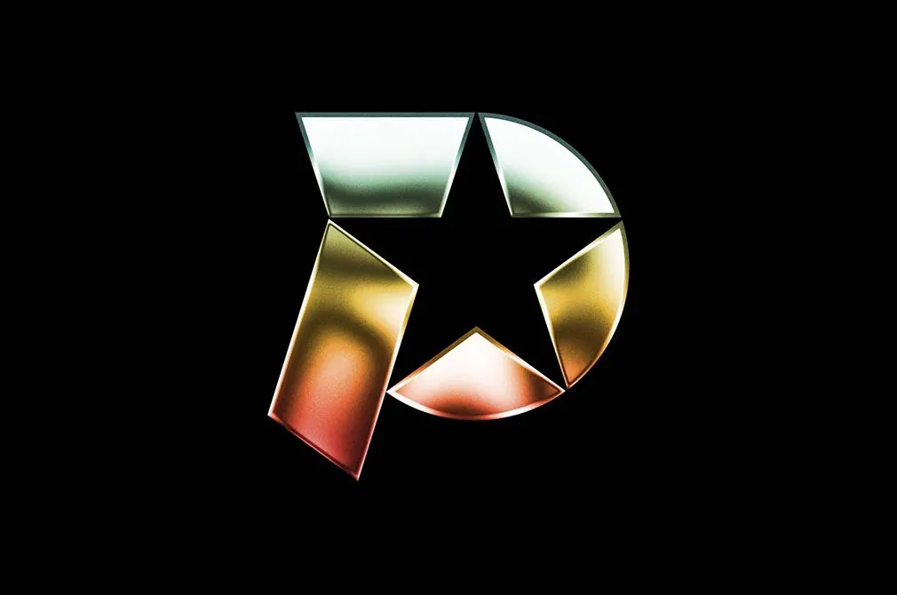 Chrome Metal Effect