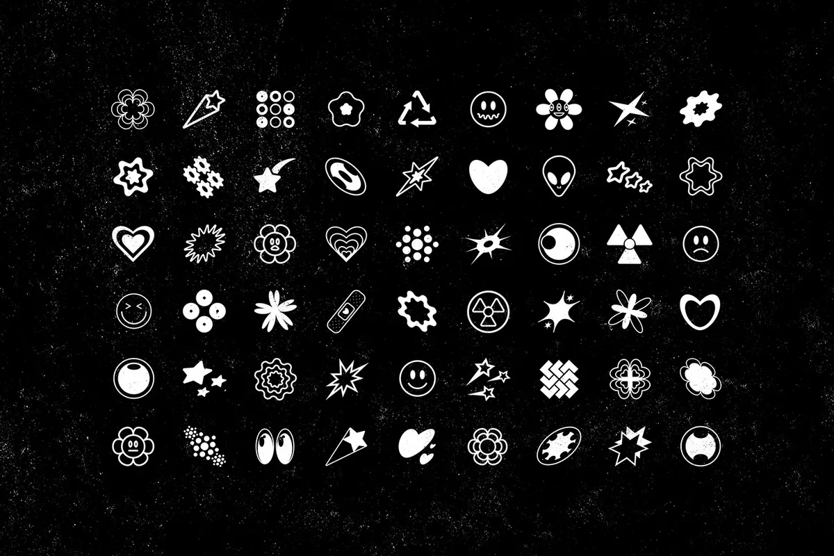 324 Abstract Shapes Set