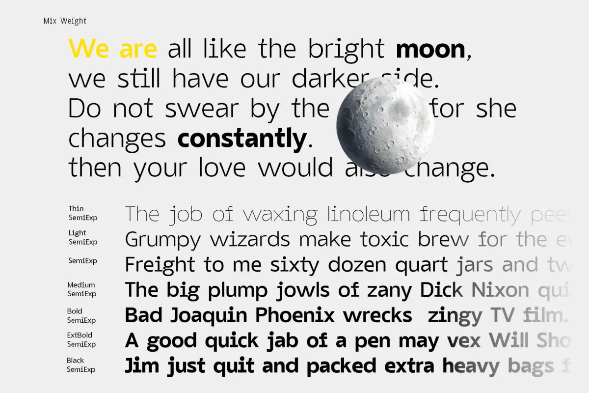 JT Mekito - Geometric Sans Font Family