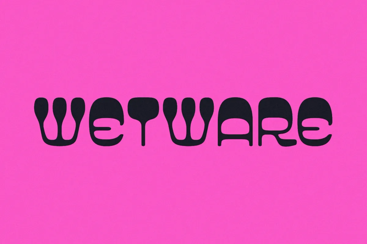 Wetware - Modern Groovy Font