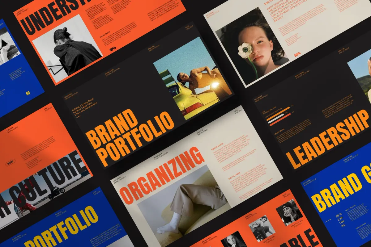 Brand Portfolio Presentation Template