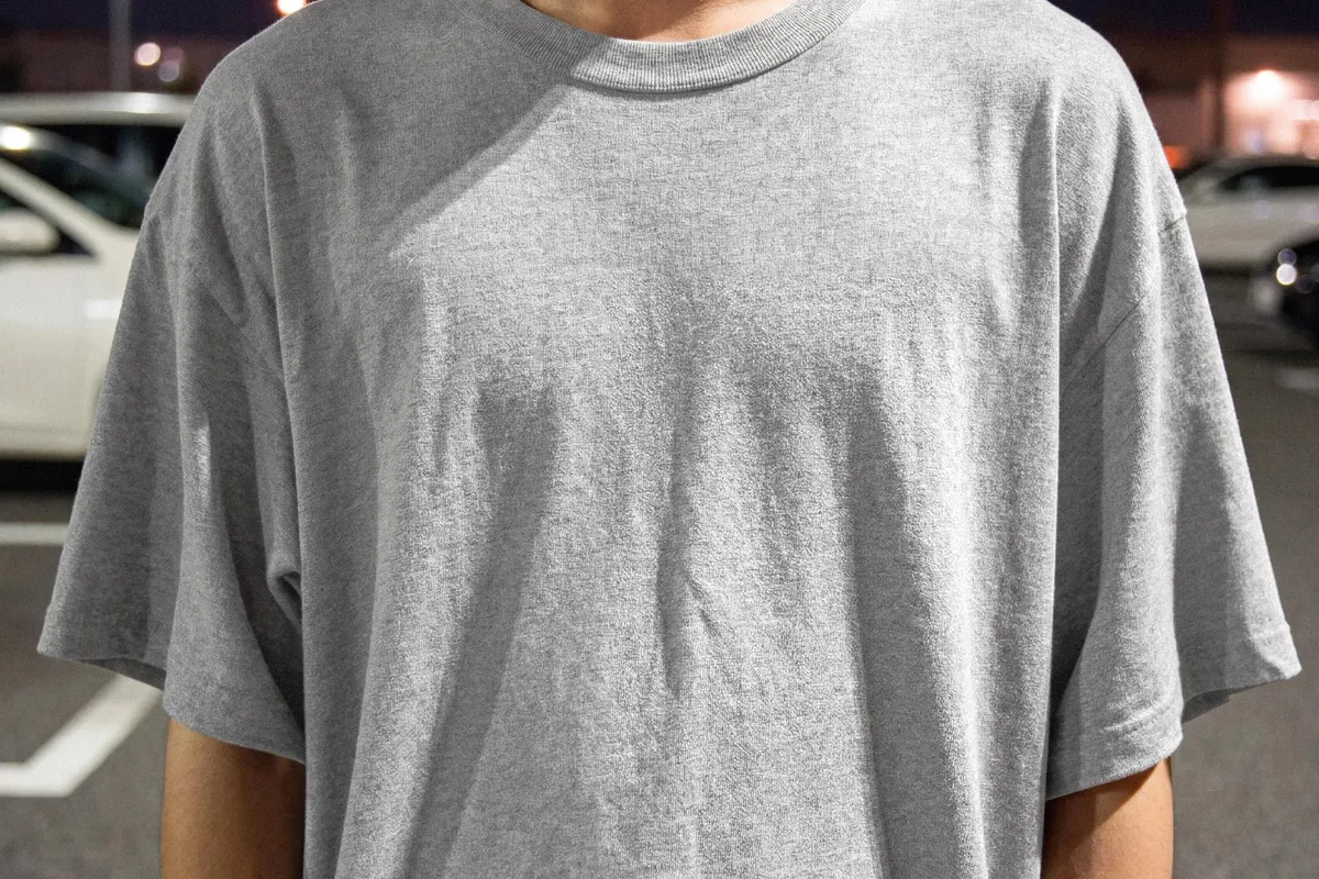 Oversized T-Shirt Front Mockup