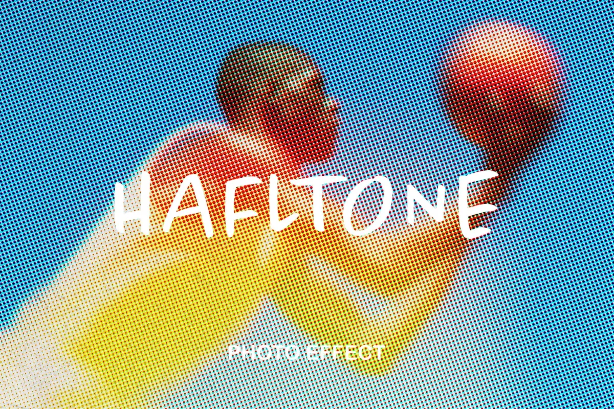 Dots Halftone Effect