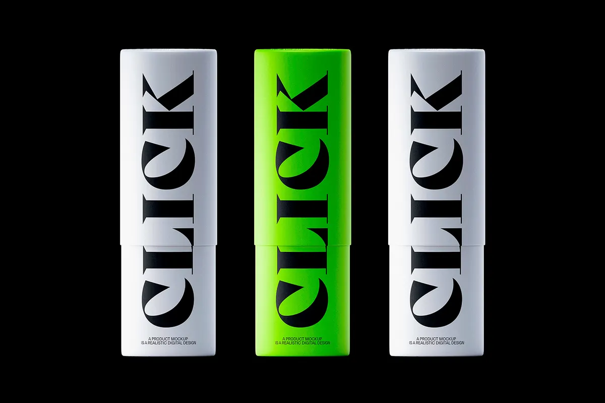 Paper Tube Mockup Set