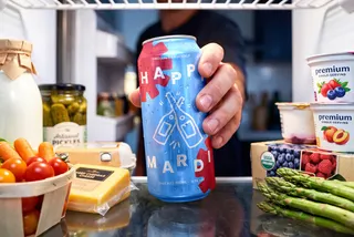 Aluminum Can in Fridge Mockup