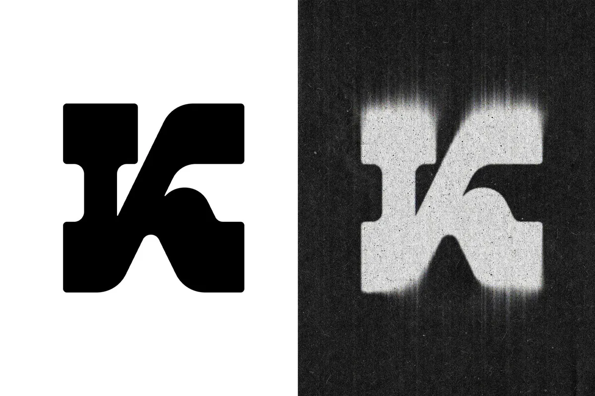 Dusty Halftone Print Text Effect