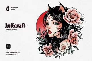 Tattoo Art Photoshop Brushes