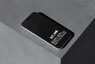 iPhone 17 Pro Brutalist Mockup