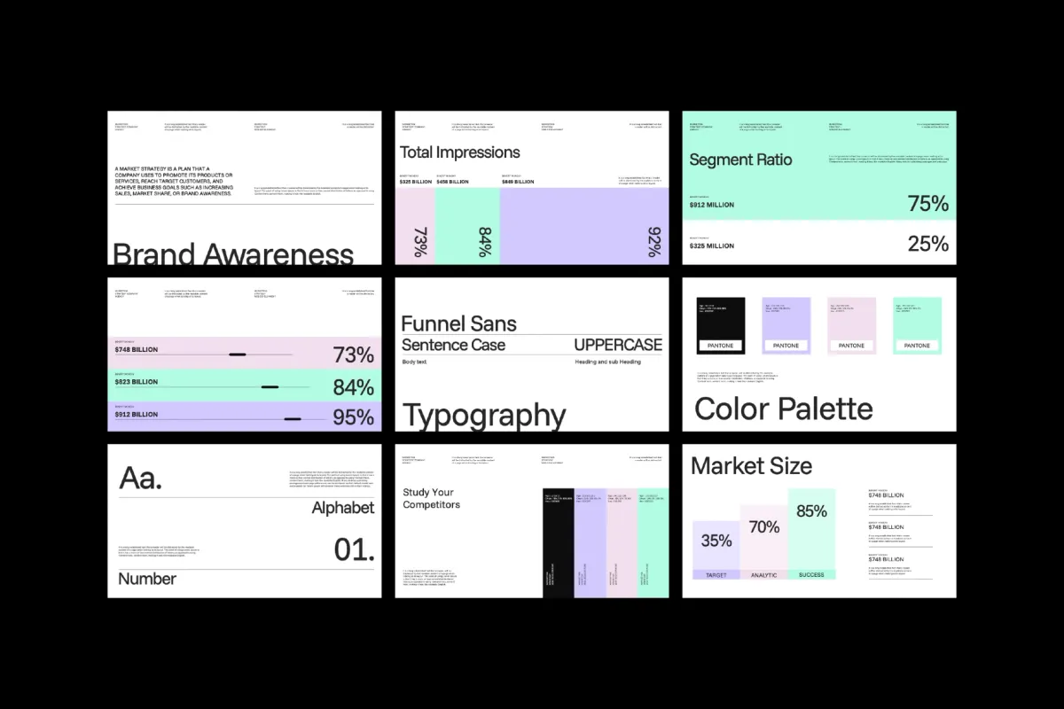 Market Strategy - Business Keynote Template