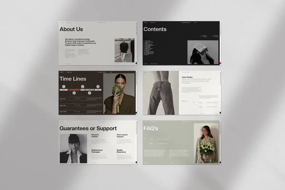 RUBE - Fashion Services Guide Presentation